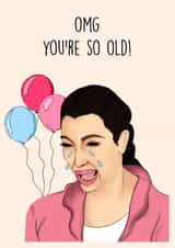 kim kardashian omg  Birthday Card 20810 created by Poppy & Mabel 