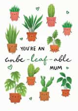 pun plant Mothers Day Card 21525 created by Sophie Kent Illustration