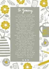 Heartfelt Mothers Day Card - Granny - Letter created by Joanna Miller
