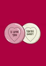 Love  I love you Valentines Day Card 20606 created by Bex Create