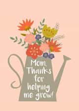 mom thanks Mothers Day Card 2500 created by The Imagination Spot