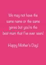 name genes Mothers Day Card 10228 created by Fee Fee