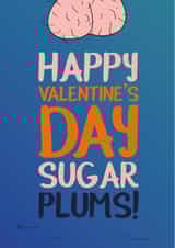 sugar plums Valentines Day Card 24777 created by Paul O'Connor