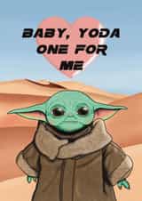 Baby Yoda Yoda Card 26432 created by LosersInk