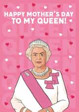 the queen mum Mothers Day Card 17135 created by Guilty Cards
