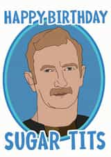 gavin and stacey dave coaches Birthday Card 21679 created by The Pug Cartel