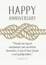 Marriage Wedding Anniversary Anniversary Card 16751 created by Christian Gift Store