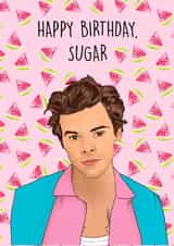 funny harry styles Birthday Card 20814 created by Poppy & Mabel 