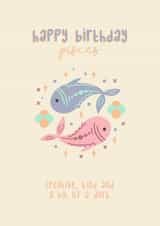 Zodiac Funny Birthday Card 17456 created by Laura Mason