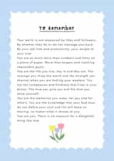 Sweet supportive card to send to someone who needs a positive lift. created by Jessica Rachel Sharp