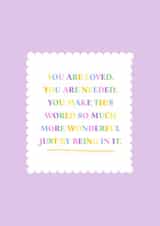 Sweet card to send a smile. created by Jessica Rachel Sharp
