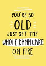 cake old Birthday Card 19906 created by @StarBerry