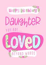daughter loved Birthday Card 18830 created by Little Cat Creates