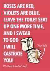 roses are Valentines Day Card 39623 created by Megapixels Graphix