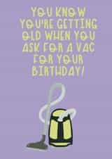 Clean Vac Birthday Card 13634 created by Laura Did That
