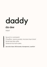 daddy da-dee Father's Day Card 46149 created by Jenna Bensason