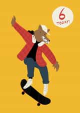 6 6th Birthday Card 21107 created by Katie Bennett