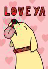 i love you love Anniversary Card 14061 created by Sunny Spills