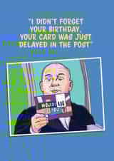 would i lie to you funny Birthday Card 21260 created by MOJO Creative Studio