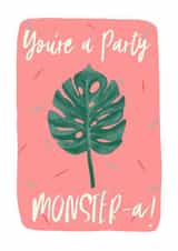 party cheese plant Card 47720 created by JuliasPrintStudio