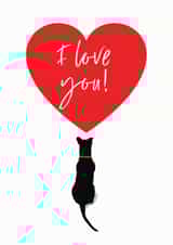 staffie american bulldog Anniversary Card 43907 created by Jackie Ponwaye Design