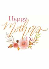 traditional classic Mothers Day Card 47893 created by Calligrafi DesignUK