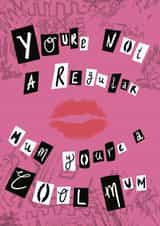 burn book mean girls Mothers Day Card 21308 created by Georgia Akers