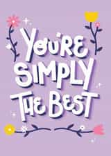 simply the best best Love & Friendship Card 21773 created by Yasmin Atherton