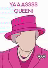 queen mothers day Card 47807 created by TheDizzyPrintMaker
