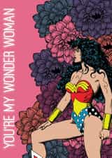 wonder woman mothers day Card 47809 created by TheDizzyPrintMaker