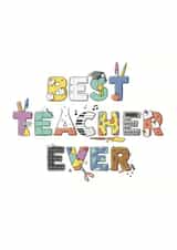 Teacher School Graduation Card 17554 created by Kate Lanxon