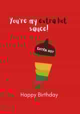 extra hot hot Birthday Card 19132 created by NatKards