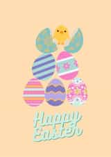 Funky Chick Easter Card created by Briggs designs