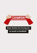 champion glory Birthday Card 44943 created by Kwirk Cards