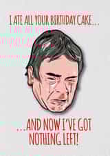 birthday cake cake Birthday Card 21266 created by Glen Stone