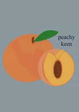 peachy keen Valentines Day Card 48010 created by Constance