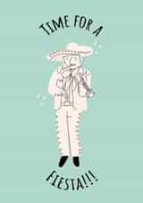 celebration fiesta Birthday Card 18909 created by Alicia Ard