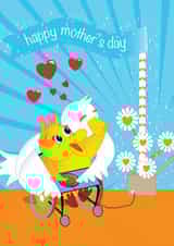 Special needs Disability Mothers Day Card 44667 created by Milport Studios