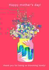 blooming lovely Mothers Day Card 48000 created by Jasmine Costello