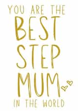best best stepmum Mothers Day Card 47939 created by TOJ Designs