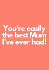 cheeky funny Mothers Day Card 15778 created by Fraser Adams