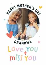 Personalised Mothers Day Photo Card created by Macie Dot Doodles - PC grandma Mothers Day Personalised Photo Card 4044