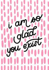 glad thankful Love & Friendship Card 19316 created by Ruby Doodles