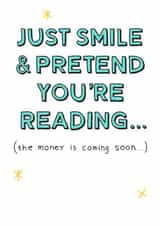 Simple Funny Birthday Money Card created by Anne Berry