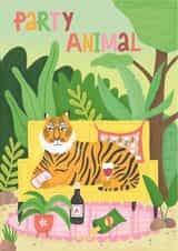 jungle party animal Birthday Card 21568 created by Katie Brookes
