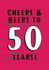 cheers beers Birthday Card 17952 created by Seabird Studio