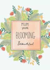 mum blooming Mothers Day Card 47996 created by Charlotte  Chapman
