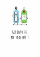 get into the spirit spirits Birthday Card 21592 created by Rumpl & Co.