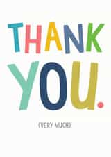 THANK YOU (very much) created by The Boy and the Bear