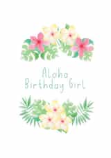 girl female Birthday Card 48072 created by Shire Studios